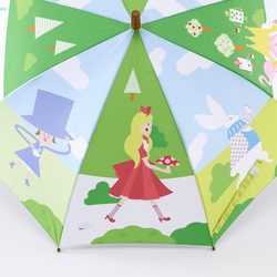井上たつや デザイン KASANOWA-Mine Kids- 傘「不思議の国のアリス」 4枚目の画像