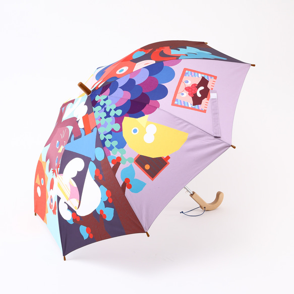 ロシトロカ デザイン KASANOWA-Mine Kids- 傘「ブレーメンの音楽隊」 2枚目の画像