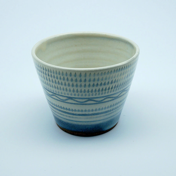 小石原燒 Koishiwarayaki Free Cup Maruta Kiln 9cm Ota Gohaya Pottery 第2張的照片