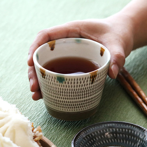 小石原焼 小石原焼き フリーカップ まるた窯 9cm 太田 剛速 陶器