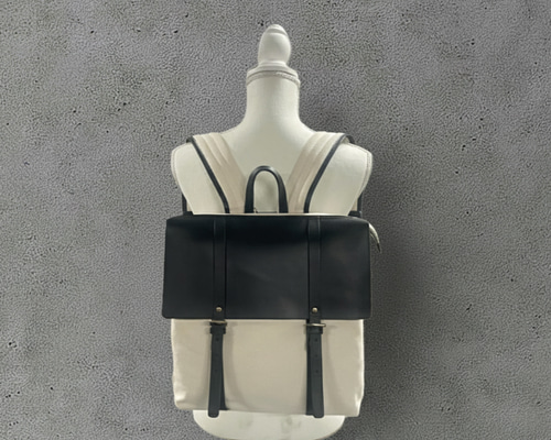 MahL+81 FlapRucksack 本革 帆布 キャンバス フラップリュック バック