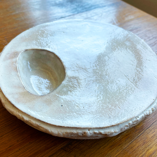 わけあり特価】刺身皿(一枚売り) 中皿 ベルギー人陶芸家 ルックの陶の