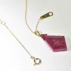 Ruby/k18YG Necklace【CASA/カーサ】 2枚目の画像