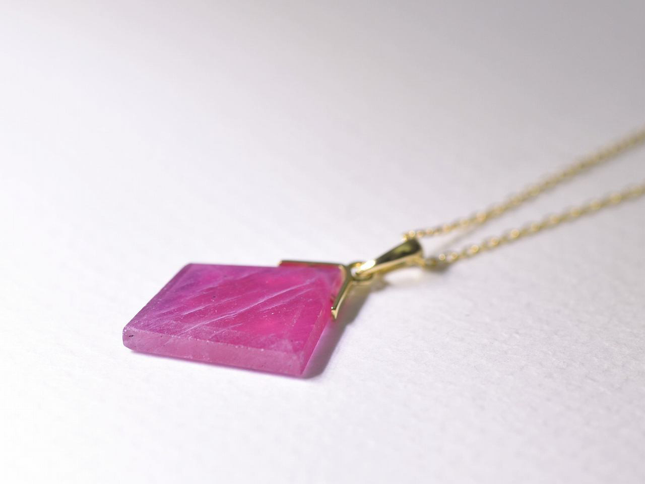 Ruby/K18YG Necklace【CASA/カーサ】