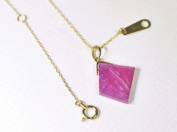 Ruby/K18YG Necklace【CASA/カーサ】 2枚目の画像