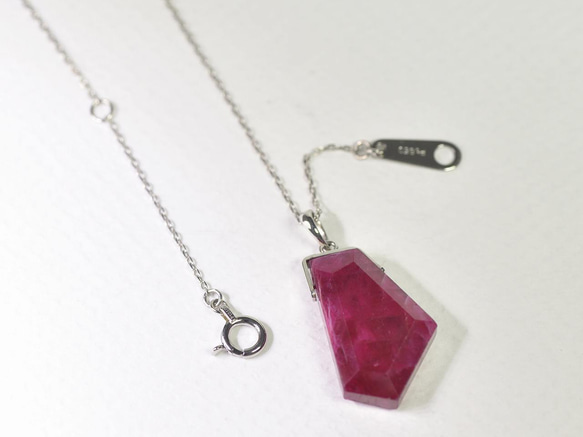 Ruby/pt900 Necklace【CASA/カーサ】 2枚目の画像