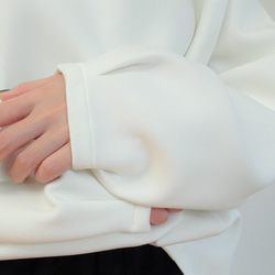 Double Air Mock Neck Pullover &lt;Off White&gt; 第2張的照片
