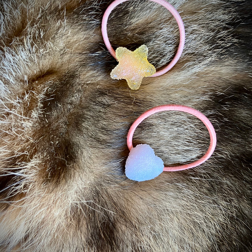 ふんわりかわいい♡シュガーグミ、キラキラ猫ちゃん10点ヘア