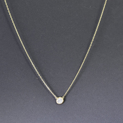 Diamond_0.14ct/K18YG necklace 【Grana/グラーナ】 3枚目の画像