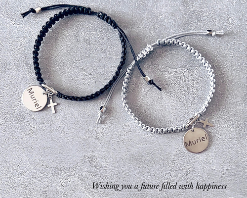 Muriel ✟ 「 感情の 天使 」祈り のブレスレット ペア 使いにもお勧め