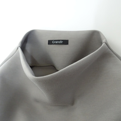 雙層透氣高領套頭衫（卡其米色） 第4張的照片