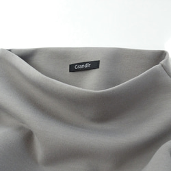 雙層透氣高領套頭衫（卡其米色） 第10張的照片