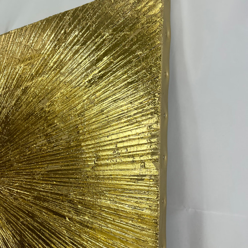 キャンバスアート Sunburst Gold デコボックス 抽象デザイン3400 キャンバスアート Sunburst Gold デコボックス 抽象デザイン3400