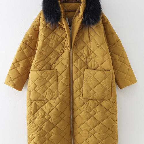 未使用 在庫品 超撥水 軽量キルティング防寒コート F マスタード￥19800 未使用 在庫品 超撥水 軽量キルティング防寒コート F マスタード