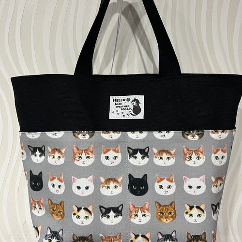 ヨウコちゃん様オーダーページ♡トートバッグ♡ハンドメイド♡猫柄 ヨウコちゃん様オーダーページ♡トートバッグ♡ハンドメイド♡猫柄