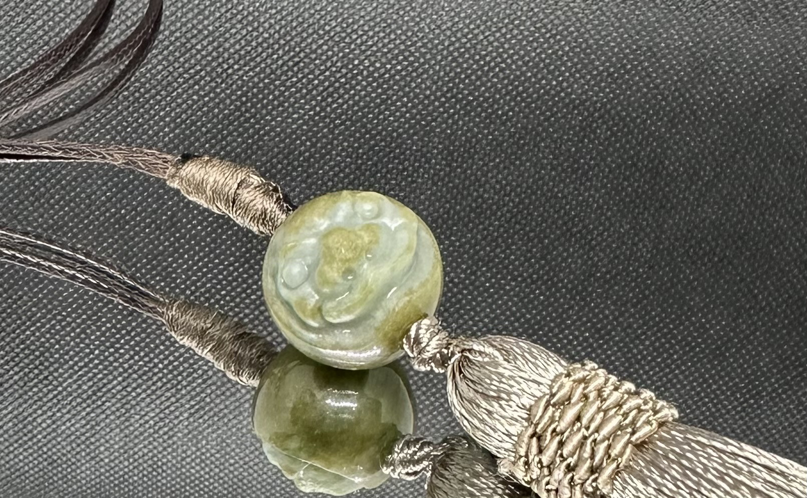 七転八起　達磨　国産翡翠