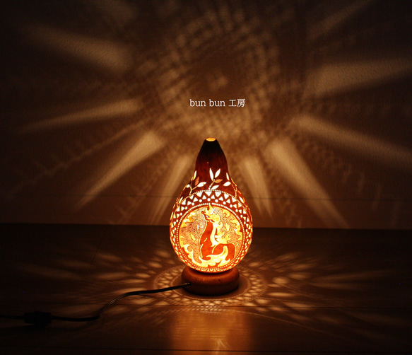 ひょうたんランプ--炎のユニコ－ン 6枚目の画像