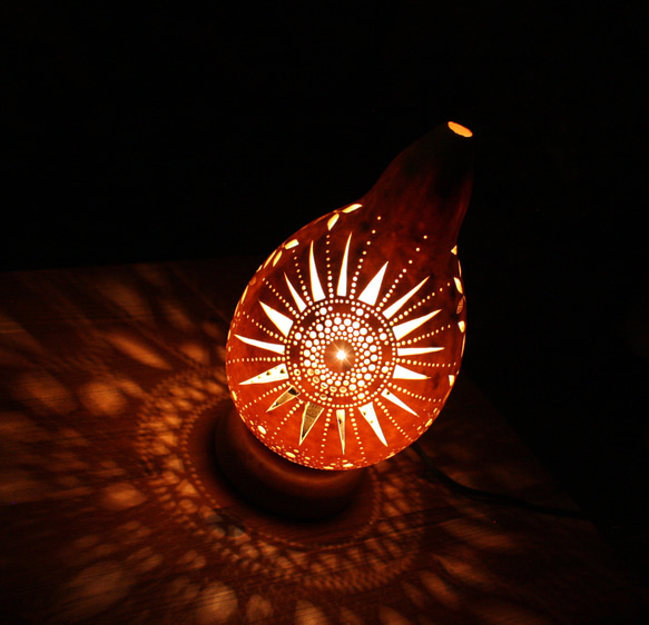 ひょうたんランプ--炎のユニコ－ン 7枚目の画像