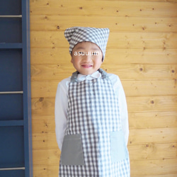 セット】三角巾と子ども用エプロンセット（M） その他入園グッズ