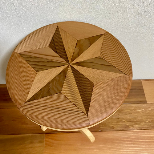 ミニ飾り台/ミニテーブル/ミニ花台【寄木装飾※寄木細工】【受注