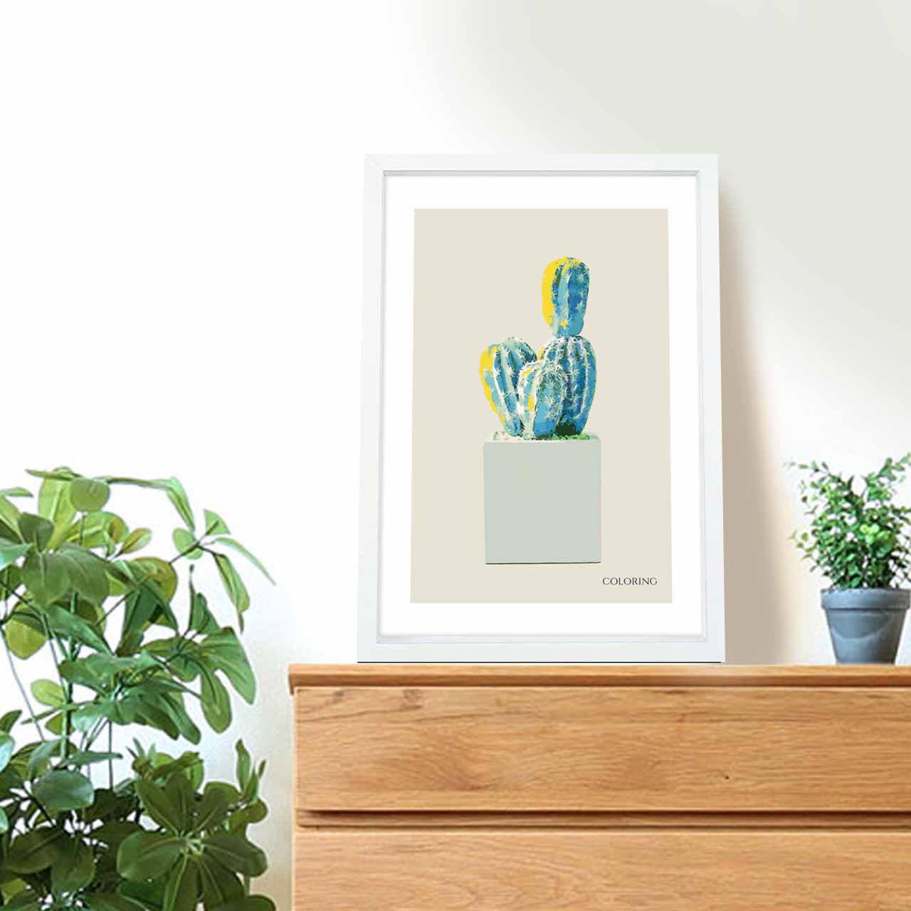 ファンタスティック　サボテン　植物  　ポスター　 アート　アートポスター　808