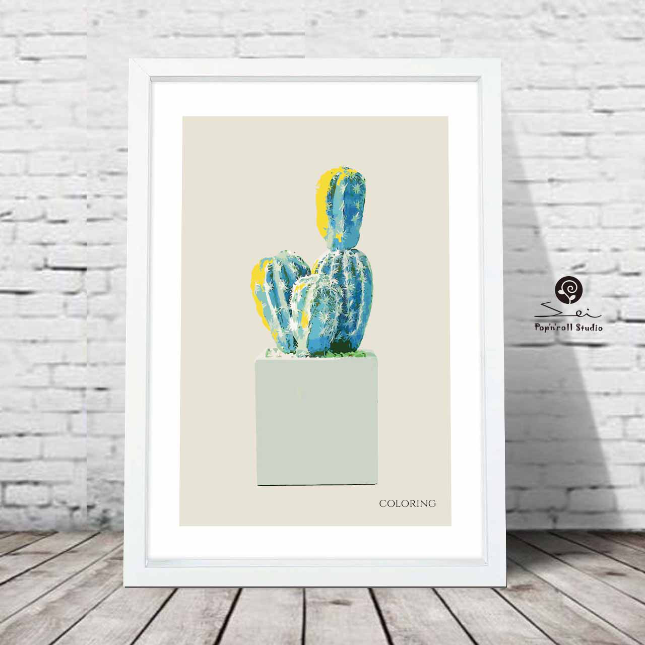 ファンタスティック　サボテン　植物  　ポスター　 アート　アートポスター　808