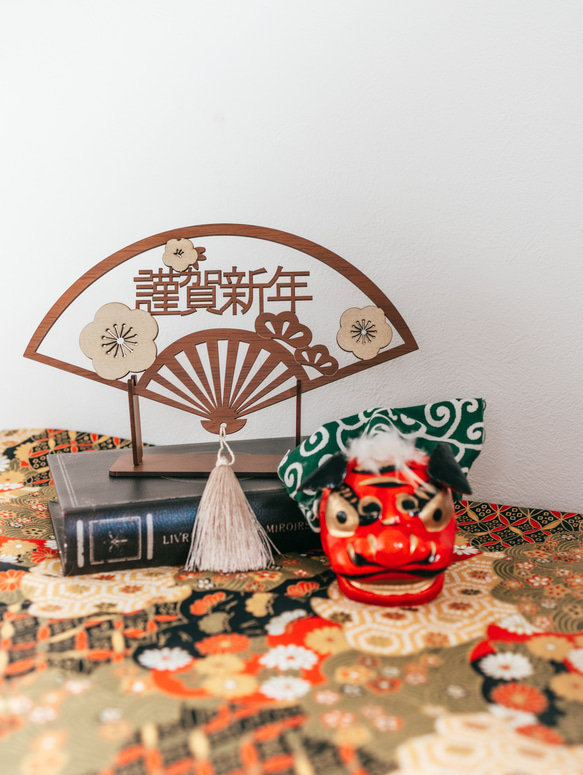 お正月のお飾りセット 正月 お正月飾り 置き型 玄関 花 置物 ドライフラワー