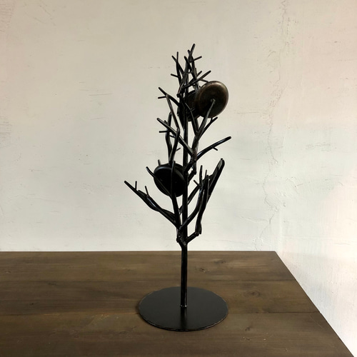 Ai 様オーダー品 折りたたみ式アイアンツリー キャンドル・キャンドル