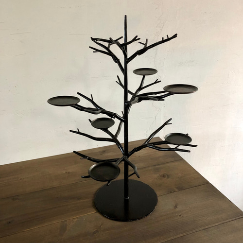 Ai 様オーダー品 折りたたみ式アイアンツリー キャンドル・キャンドル