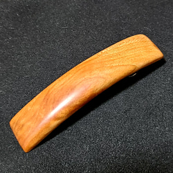 木製バレッタ（真樺：マカバ） 1枚目の画像