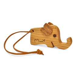 MYMIYA 麥象 原木手機架 My Elephant wooden smart h|手機架/鑰匙圈/擴音 第4張的照片