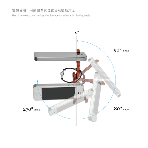 MYMIYA 架讚 奧星人 smart holder|多功能手機架/鑰匙圈/擴音|國旗 第3張的照片