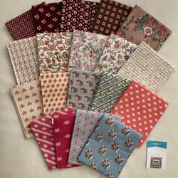 ジェーンオースティン　Sense&Sensibility Fat Quarter Bundle ライリーブレイク 1枚目の画像