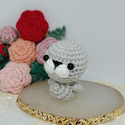 ハロウィンおばけちゃんあみぐるみヘアゴム あみぐるみ みちょⳮ 通販