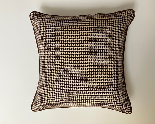 いくらどんページ☆両面run run run☆パイピングクッションカバー♪ いくらどんページ☆両面run run run☆パイピングクッション