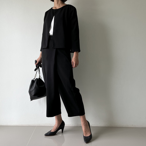 ペグトップパンツスーツ パンツとジャケット 入学式 フォーマル  