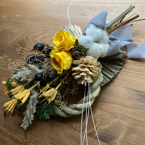 クリーマ限定】2WAY しめ縄リース しめ縄・しめ飾り チョコ 通販