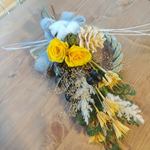 クリーマ限定】2WAY しめ縄リース しめ縄・しめ飾り チョコ 通販