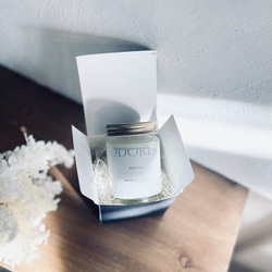 フェミニンで清潔感のある香り　WHITE LILY(ホワイトリリー)　FRAGRANCE CANDLE（ソイキャンドル） 4枚目の画像