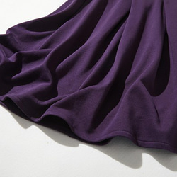 ★サンプルセール　1点のみ★気楽に着れるスウェット＋スカート　お得な二点セット　紫　905-3 906-3 9枚目の画像