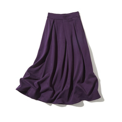 ★サンプルセール　1点のみ★気楽に着れるスウェット＋スカート　お得な二点セット　紫　905-3 906-3 7枚目の画像