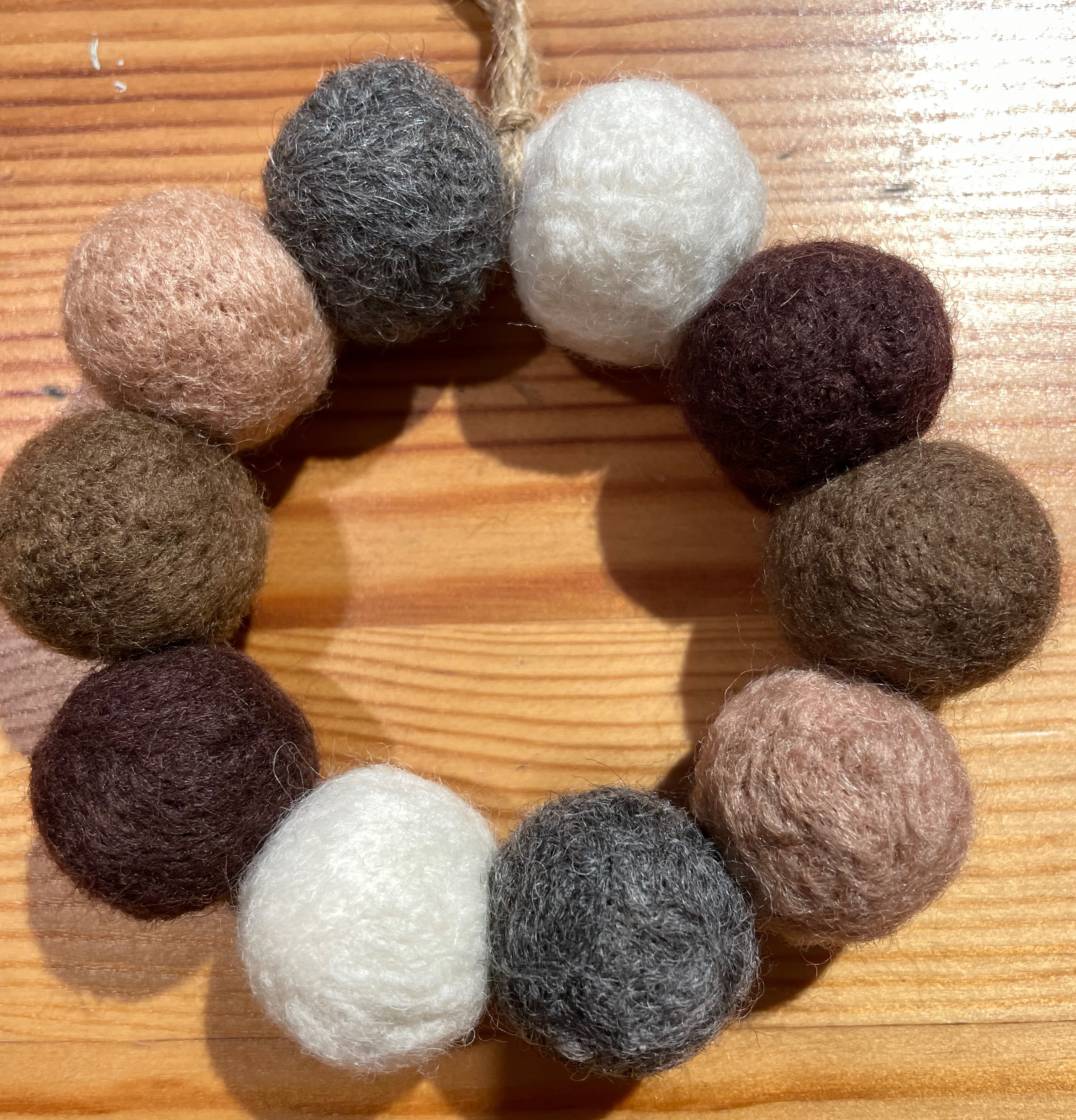 オーダーメイドリース　羊毛フェルト オーダーメイドリース　羊毛フェルト