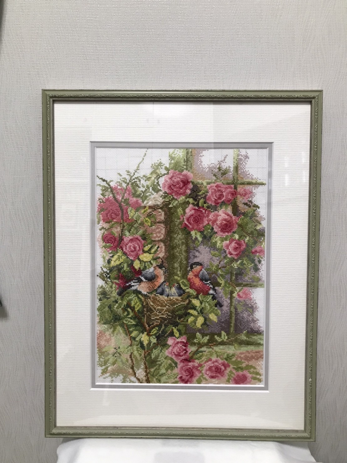 刺繍絵 額装 手刺繍 アート その他アート hareruya 通販