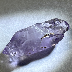 タビュラー水晶✨虹入り　ベラクルス アメジスト　原石　ダブルポイント 4枚目の画像