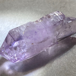 タビュラー水晶✨虹入り　ベラクルス アメジスト　原石　ダブルポイント 5枚目の画像