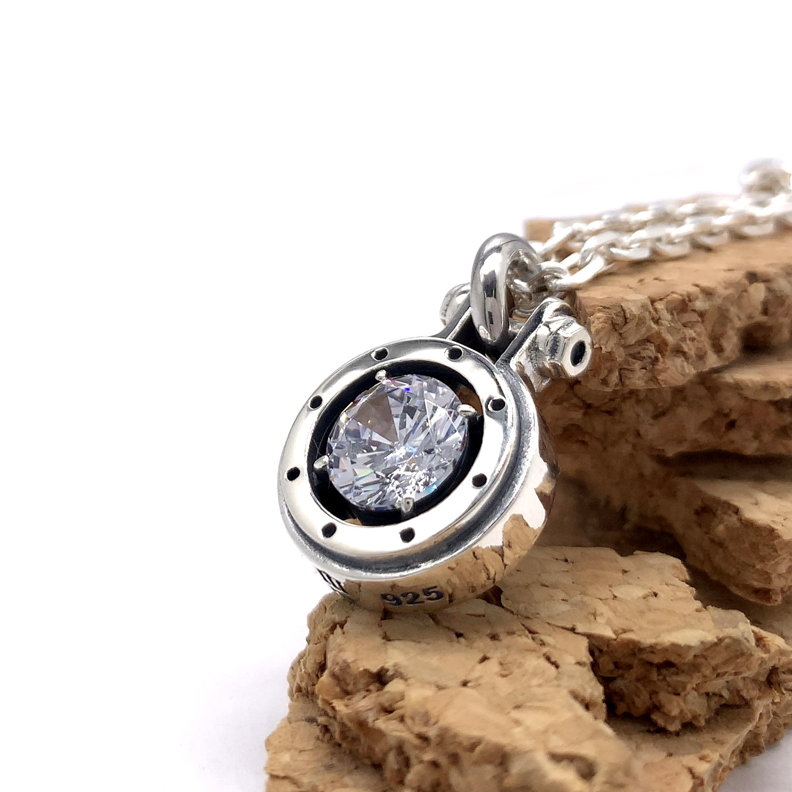 数量は多い シルバーネックレス メンズ/シルバー925 クリア/シルバー