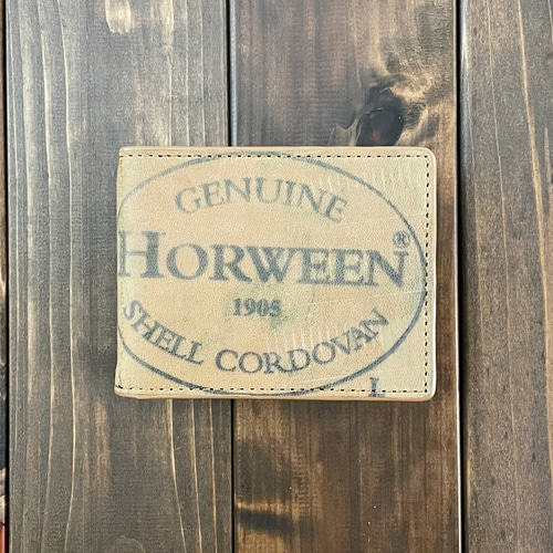 HORWEEN ホーウィン シェルコードバン マネークリップ 小銭入れ