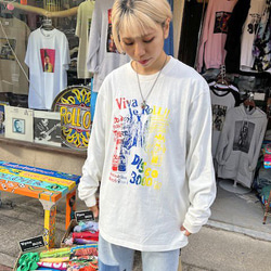 ROLLOVER ロングスリーブTシャツ　長袖　オフホワイト SW2-50 2枚目の画像