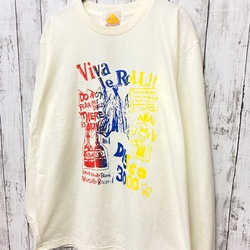 ROLLOVER ロングスリーブTシャツ　長袖　オフホワイト SW2-50 5枚目の画像