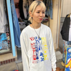 ROLLOVER ロングスリーブTシャツ　長袖　オフホワイト SW2-50 3枚目の画像